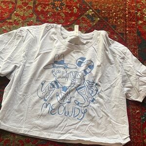 Meowdy T-shirt sz L